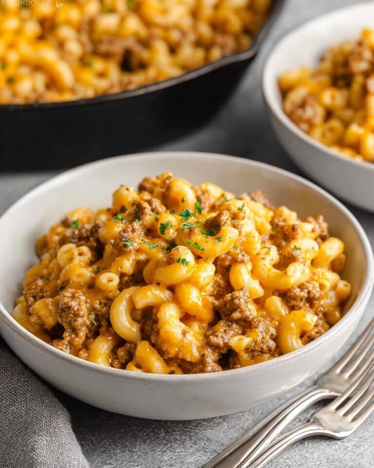 Homemade Cheeseburger Macaroni Recipe