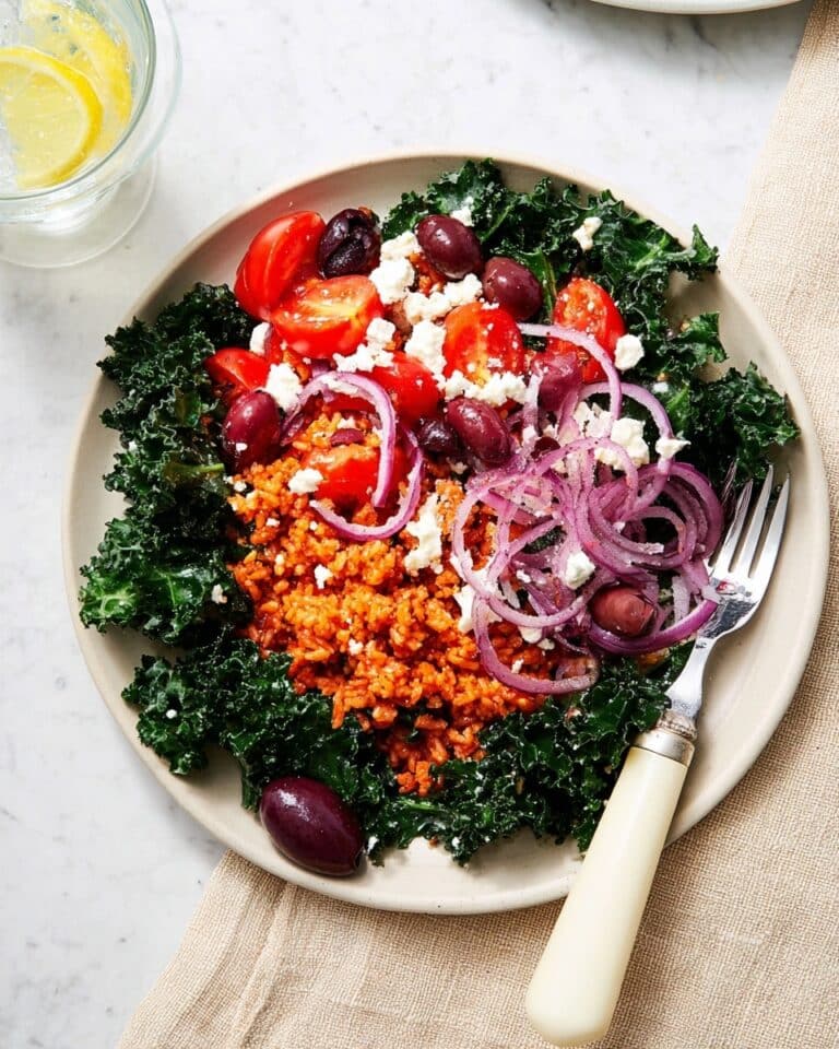 Tomato Fried Rice Salad Recipe