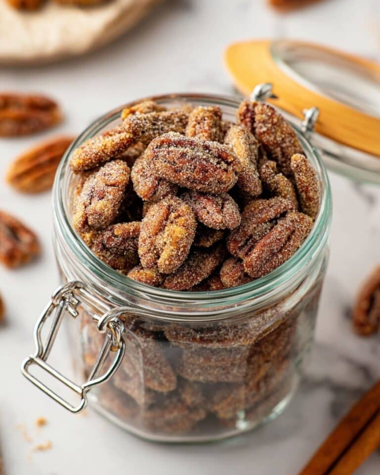 Air Fryer Candied Pecans Recipe