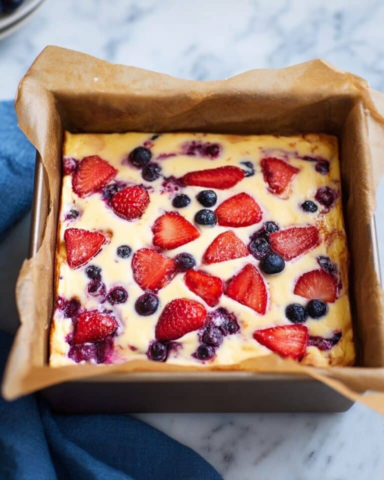 Baked Yogurt with Berries Recipe