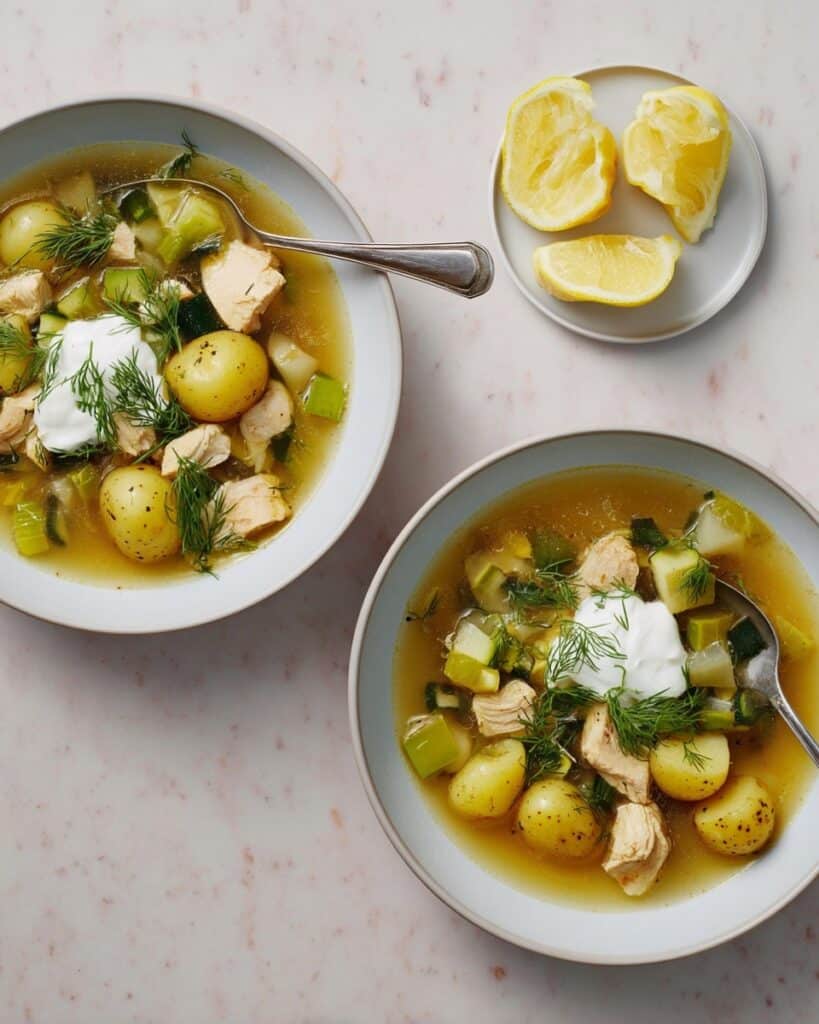 Chicken, Leek and Potato Soup Recipe